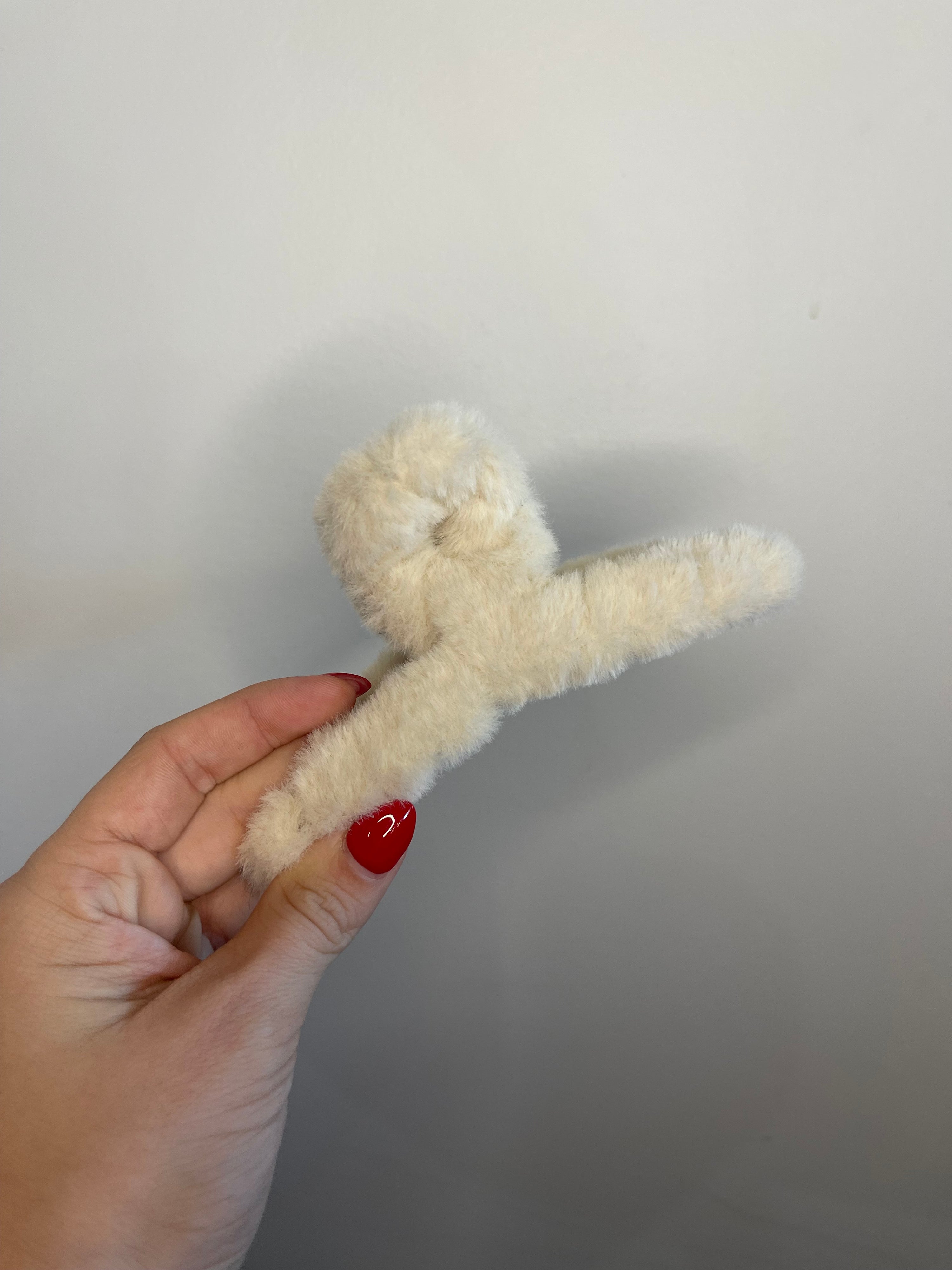 Fuzzy Claw Hair Clip