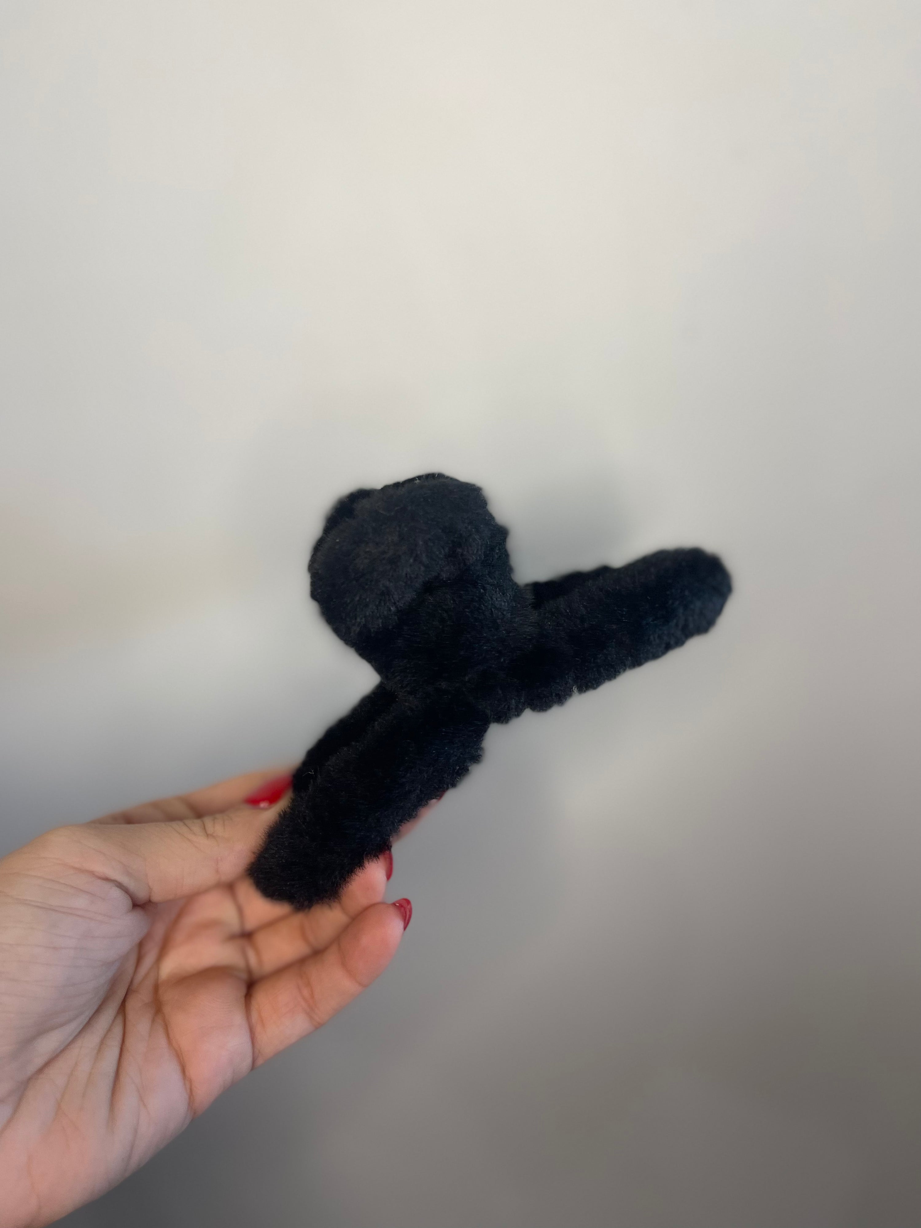 Fuzzy Claw Hair Clip