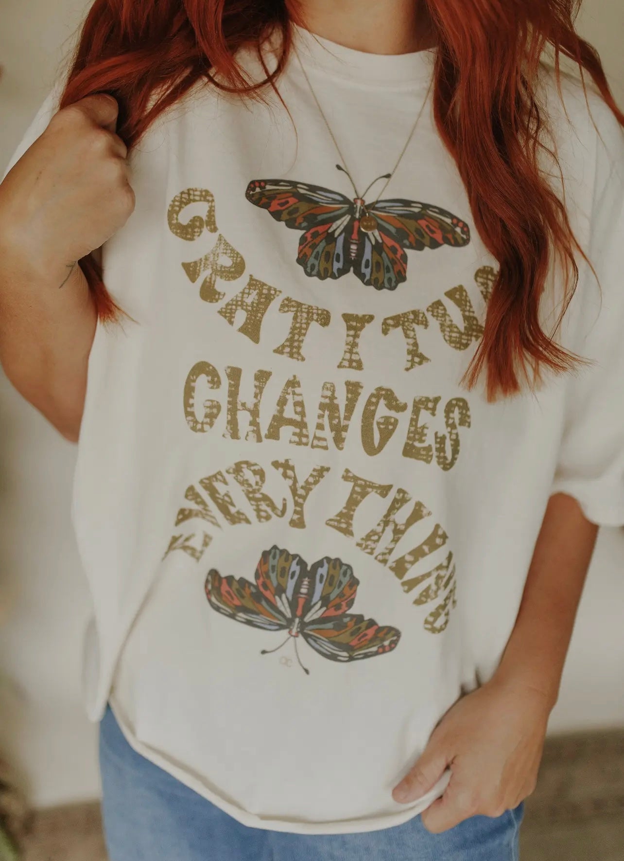 GRATITUDE CHANGES EVERYTHING TEE