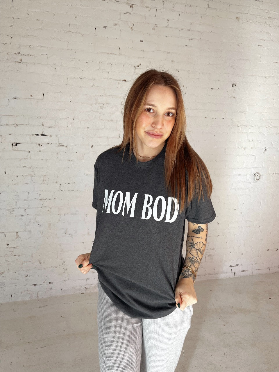 mom bod tee