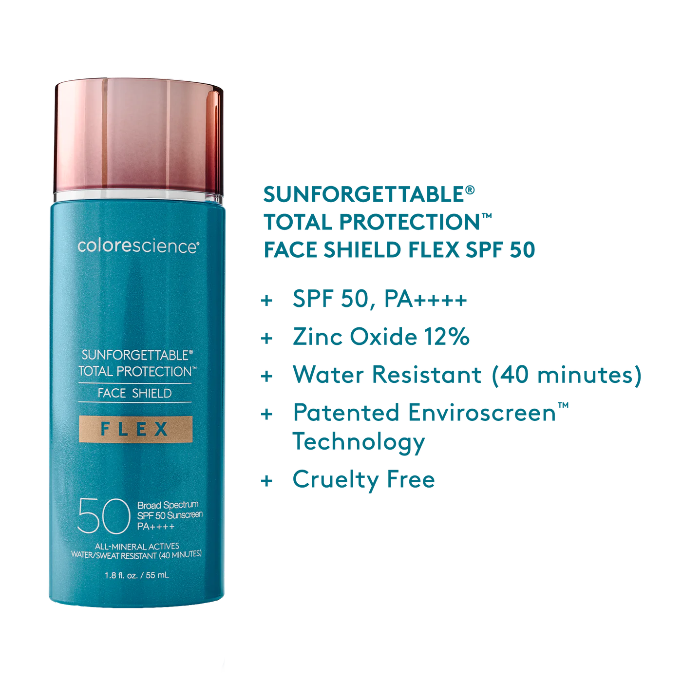 FAIR Sunforgettable® Total Protection™ Face Shield Flex SPF 50