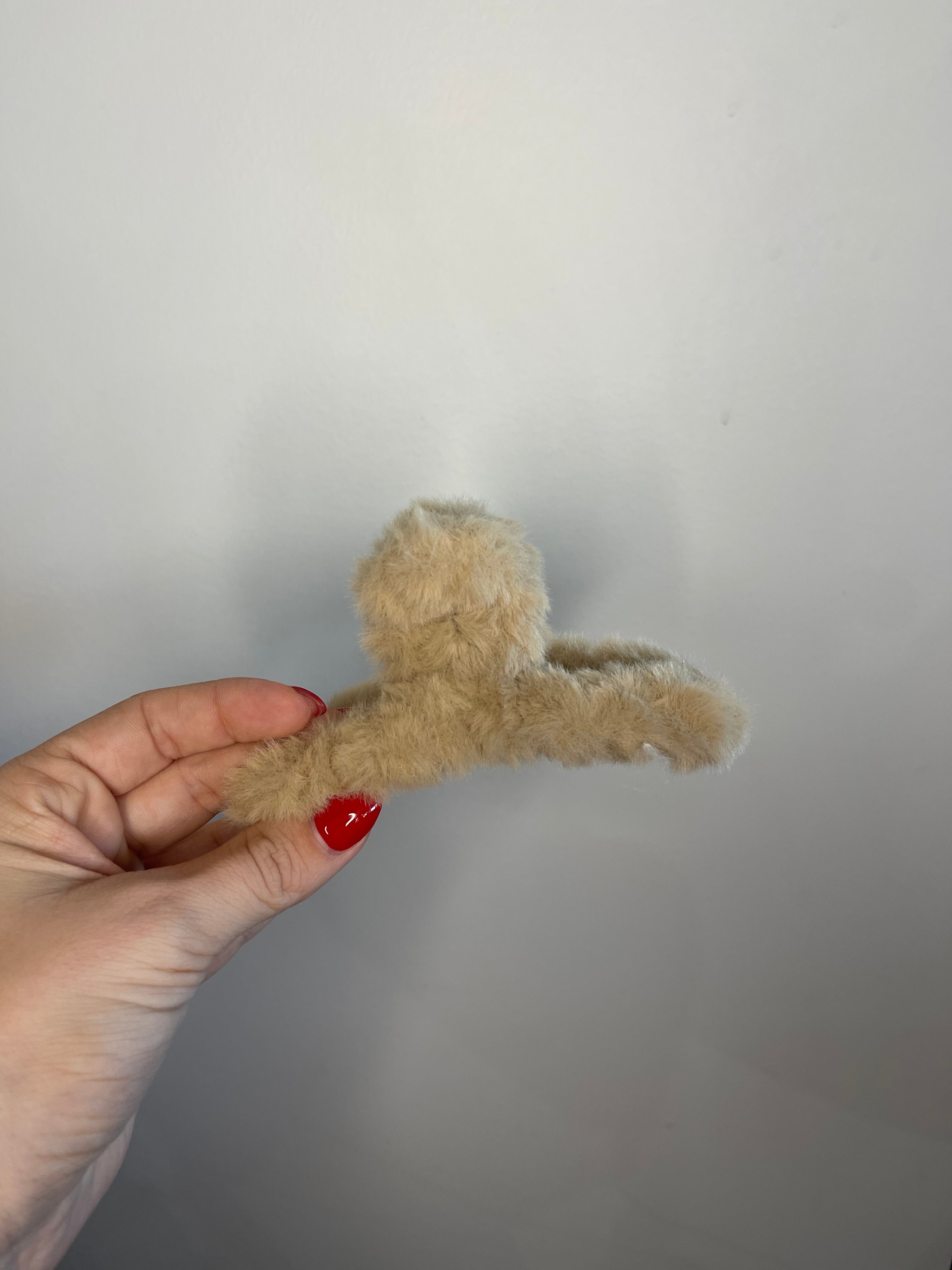 Fuzzy Claw Hair Clip