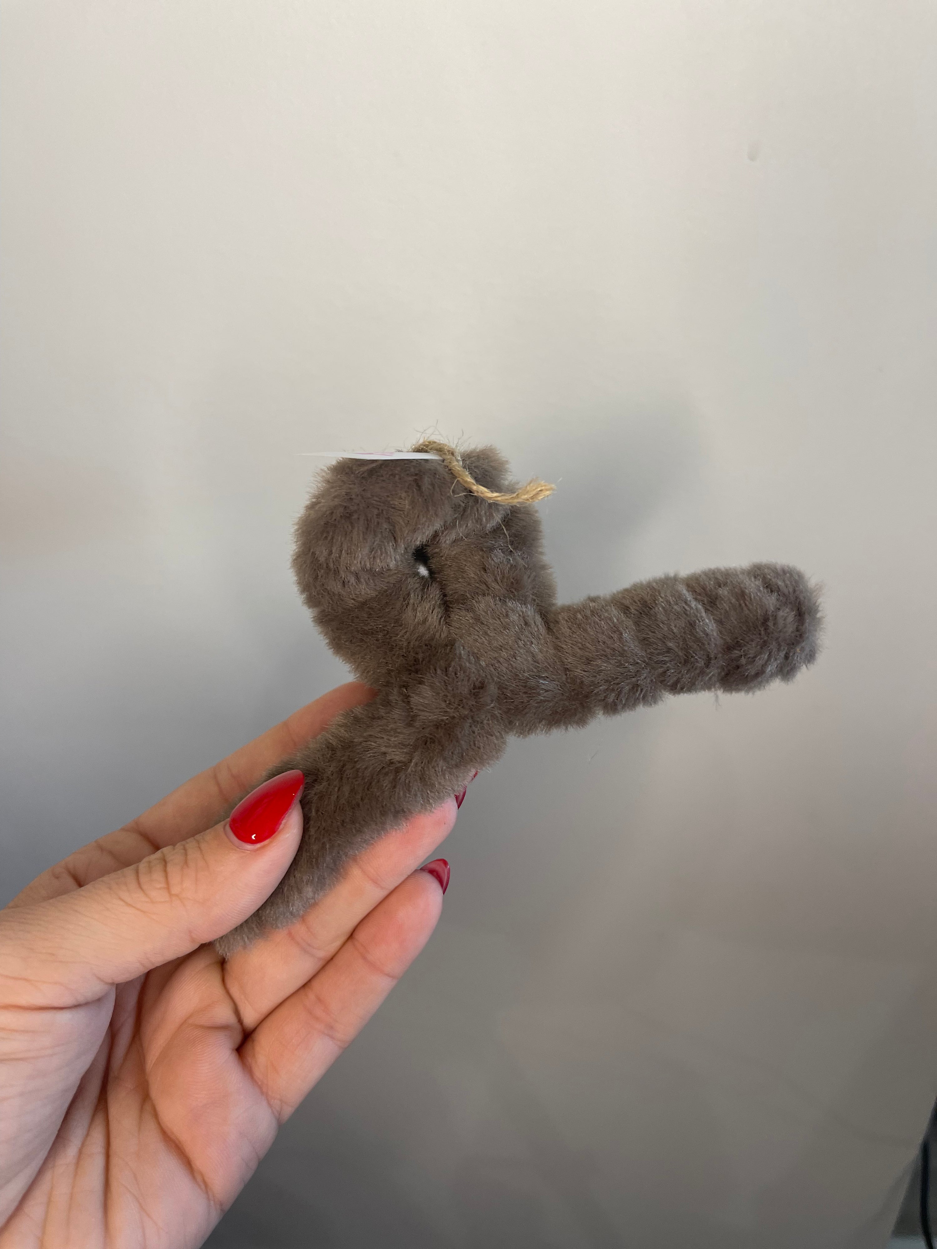 Fuzzy Claw Hair Clip