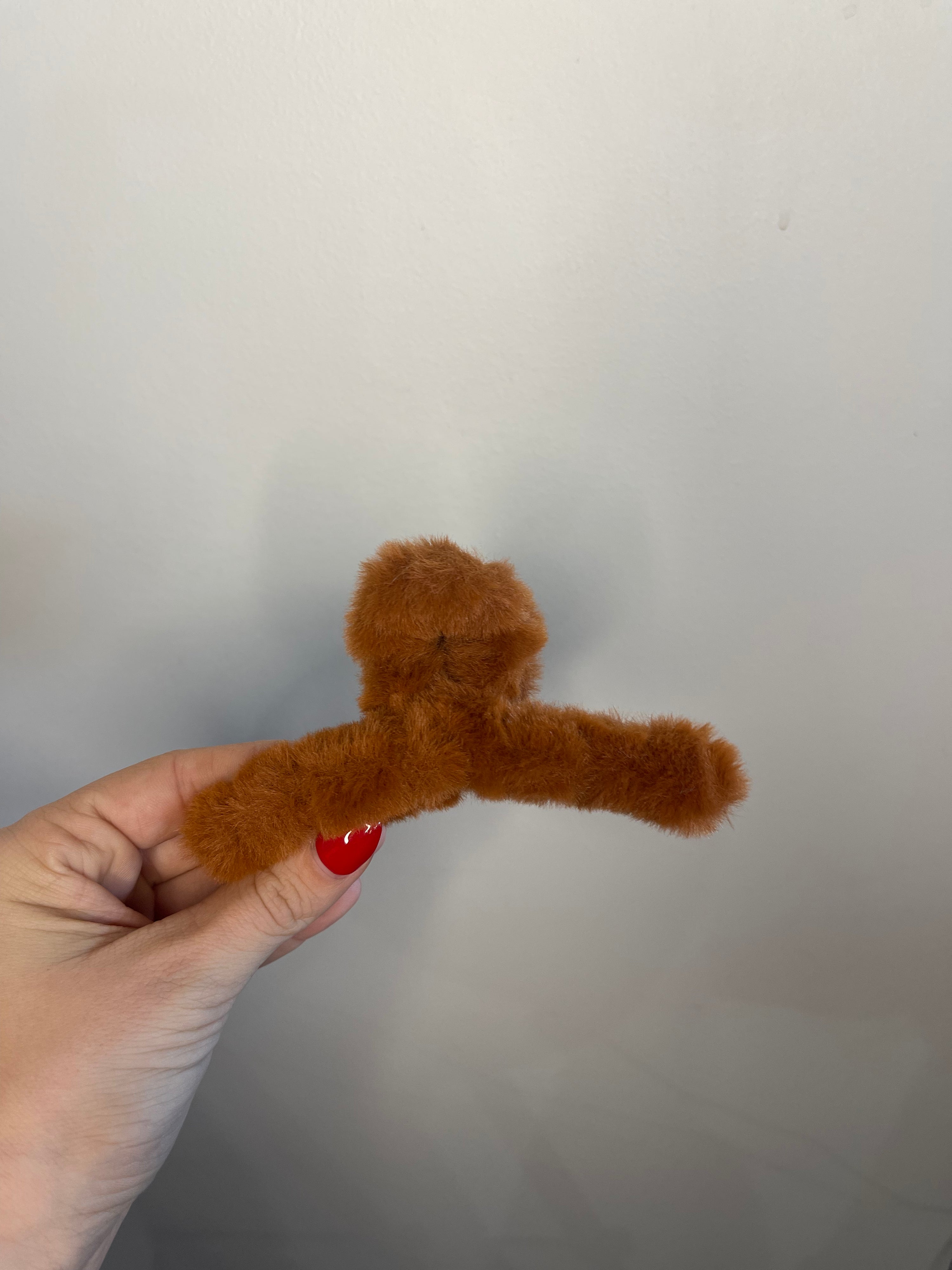 Fuzzy Claw Hair Clip