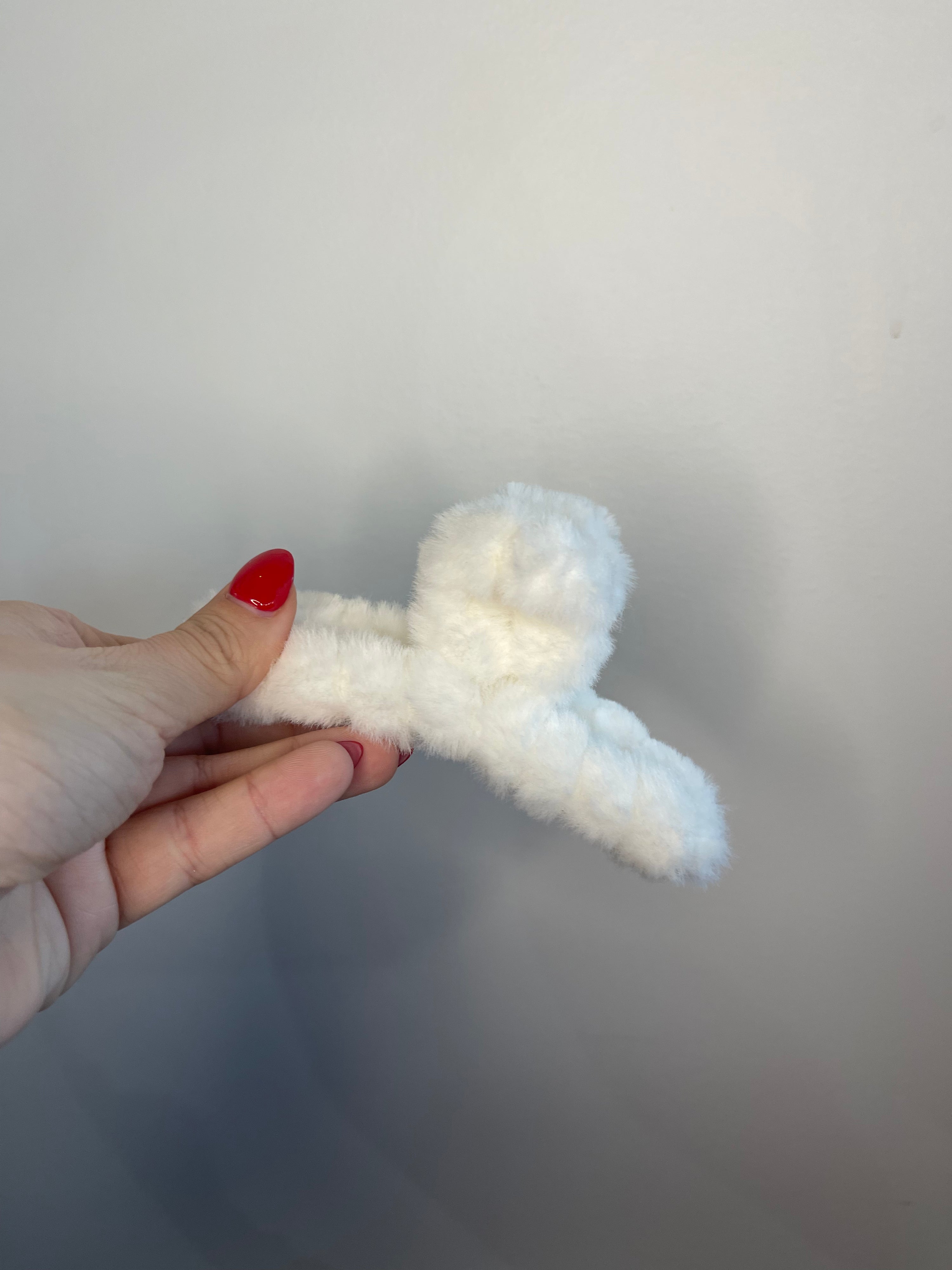 Fuzzy Claw Hair Clip