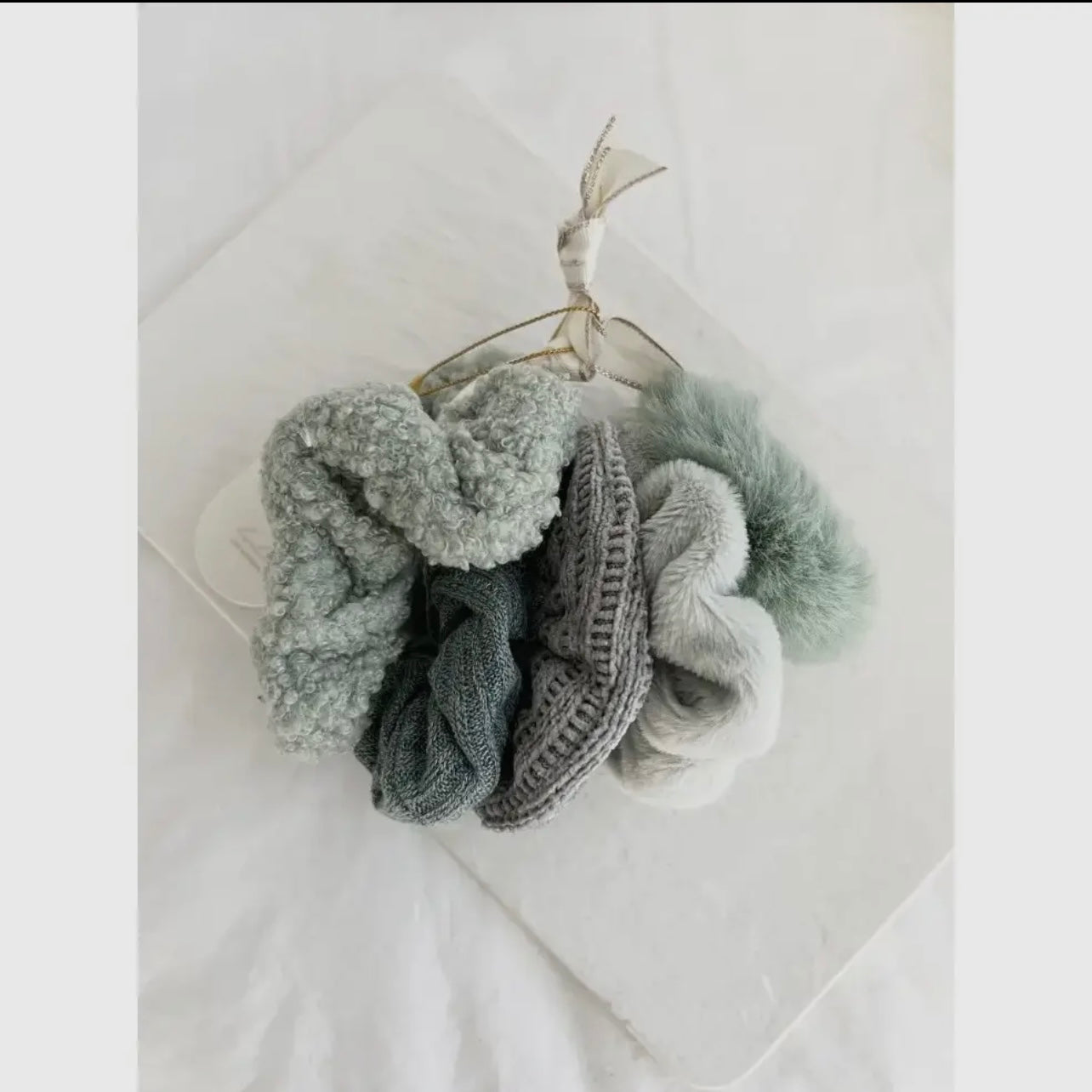 Velvet Soft Scrunchies - SET